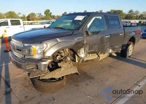 2018 Ford F150 Xlt из США, поврежденный, VIN 1FTEW1EGXJFD95187